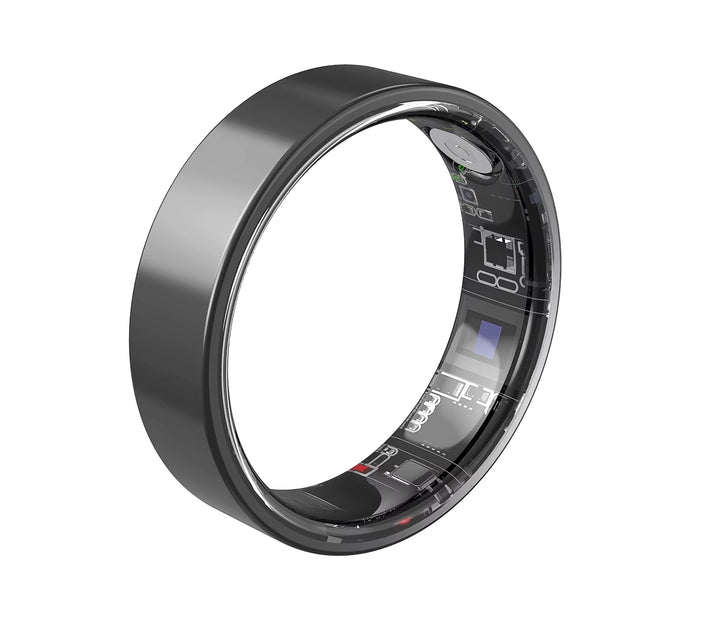 Smart Ring, IP68 Waterproof, Sleep Monitoring, Multiple Sports Modes, Pedometer, Stainless Steel Material, Unisex